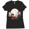 Monster Porgs V2 Ladies Fitted T-Shirt