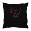 hannibal   my design Throw Pillow