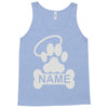 personalized paw halo Tank Top