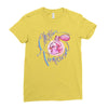 chicken permission1 Ladies Fitted T-Shirt