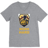 work hard V-Neck Tee