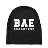 BAE Best Aunt Ever Baby Beanies