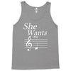 she wants the d black Tank Top