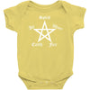 elements pentagram Baby Onesie