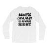 personalised auntie Long Sleeve Shirts