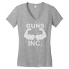 guns inc Women's V-Neck T-Shirt