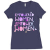 empowered women 4 Ladies Fitted T-Shirt
