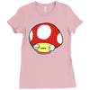 twitchy mushroom! Ladies Fitted T-Shirt