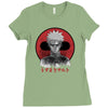 red sun uzumak Ladies Fitted T-Shirt