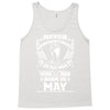 Never Underestimate Old Man Who Was Born May Tank Top