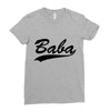 baba (2) Ladies Fitted T-Shirt
