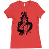 uncle sam Ladies Fitted T-Shirt