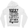 This Girl Is Taken By A Super Sexy October Boyfriend Zipper Hoodie