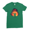 blood moon Ladies Fitted T-Shirt