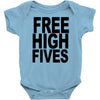 free high fives t shirt x large funny humor geek awesome highfive cool Baby Onesie