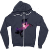 Unicorn Galaxy Zipper Hoodie