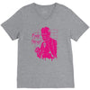 pink freud V-Neck Tee