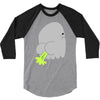 fart ghost 3/4 Sleeve Shirt