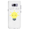 lit af kawaii light bulb Samsung Galaxy S8 Plus