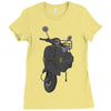classic scooter Ladies Fitted T-Shirt