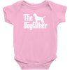 the dogfather labrador retriever white Baby Onesie