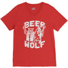 wolf beer V-Neck Tee