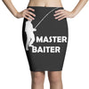 aster baiter mens rude fishing Pencil Skirts