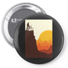 break on the mountain Pin-back button