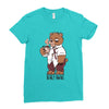 bearly awake Ladies Fitted T-Shirt