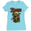 legend of zombie Ladies Fitted T-Shirt