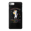 Unicorns are born in July iPhone 7 Case