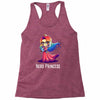 nerd princess Racerback Tank
