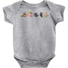 psycho animals Baby Onesie