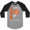 wear peach for  my [you can write any name] 3/4 Sleeve Shirt