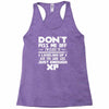 don't piss me off Racerback Tank