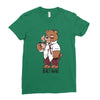 bearly awake Ladies Fitted T-Shirt
