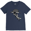 zombie eating brains V-Neck Tee
