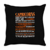 Capricorns Difficult Ones To Understand Zodiac Throw Pillow