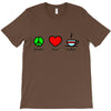 peace love coffee (2) T-Shirt