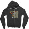 boba selfie Zipper Hoodie