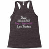 Dear Parents Tag You're It Love Teachers Women's Racerback Tank