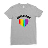 Hella Gay Ladies Fitted T-Shirt
