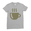 coffee (2) Ladies Fitted T-Shirt