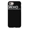 doctor who m.d   vintage retro tv show fan dr iPhone 8 Case