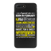 Legends Are Born In February iPhone 7 Plus Case