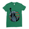 us flag 2 Ladies Fitted T-Shirt