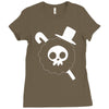 brook flag one piece Ladies Fitted T-Shirt