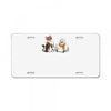 the owl and the weasel License Plate