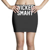 wicked smaht funny Mini Skirts