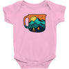 coffee and adventure Baby Onesie